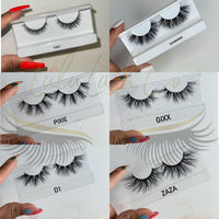 WHOLESALE 8-25MM LASHES